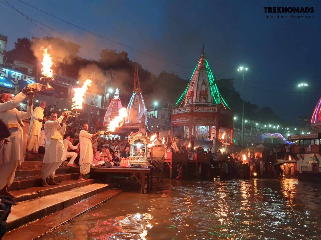 ganga aarti at ghat