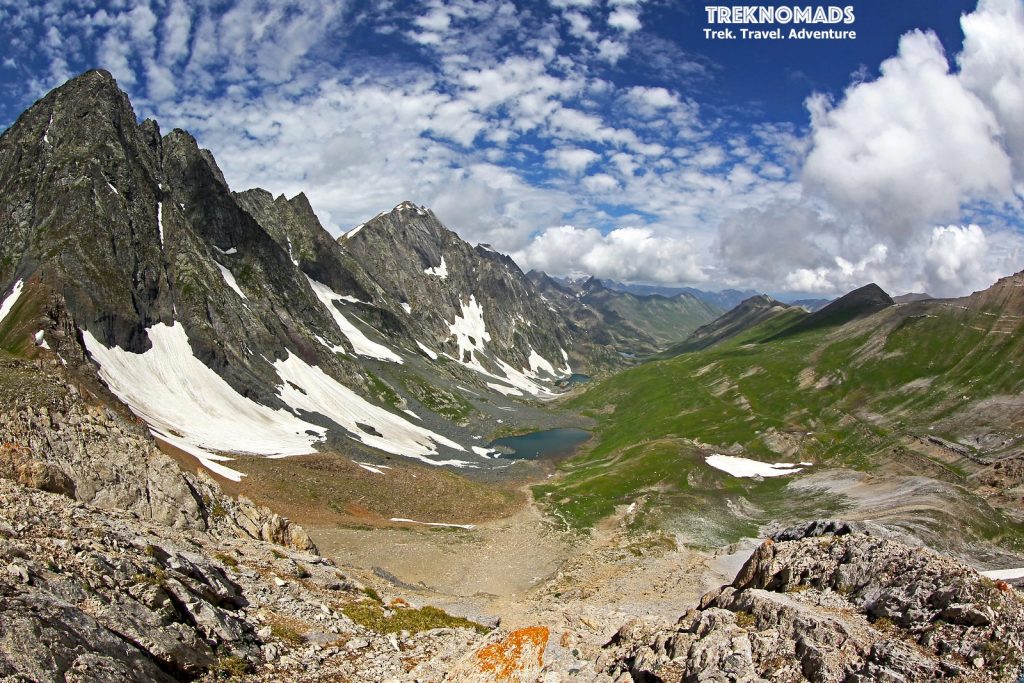 Kashmir Great Lakes trek faqs - weather and temperature