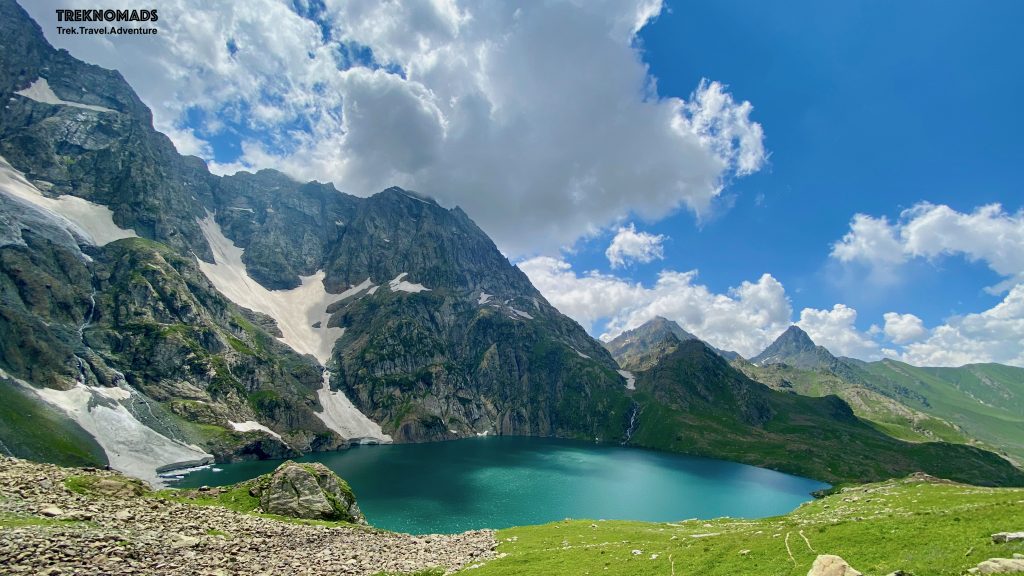 The Gadsar Lake. This was a huge lake and really pristine.- Kashmir Great Lakes Trek, Premium