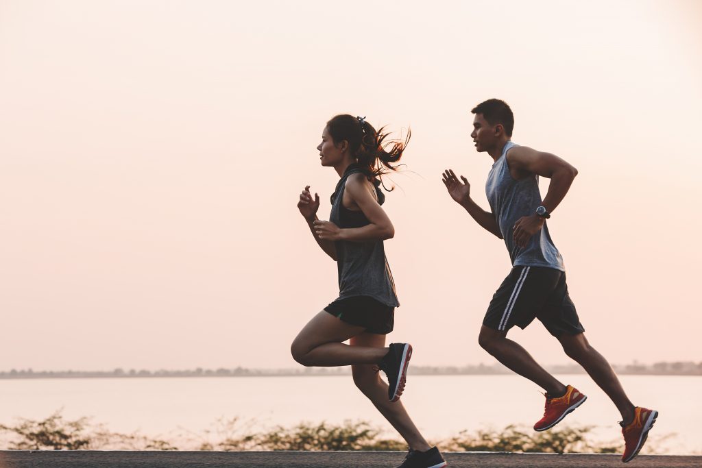 running