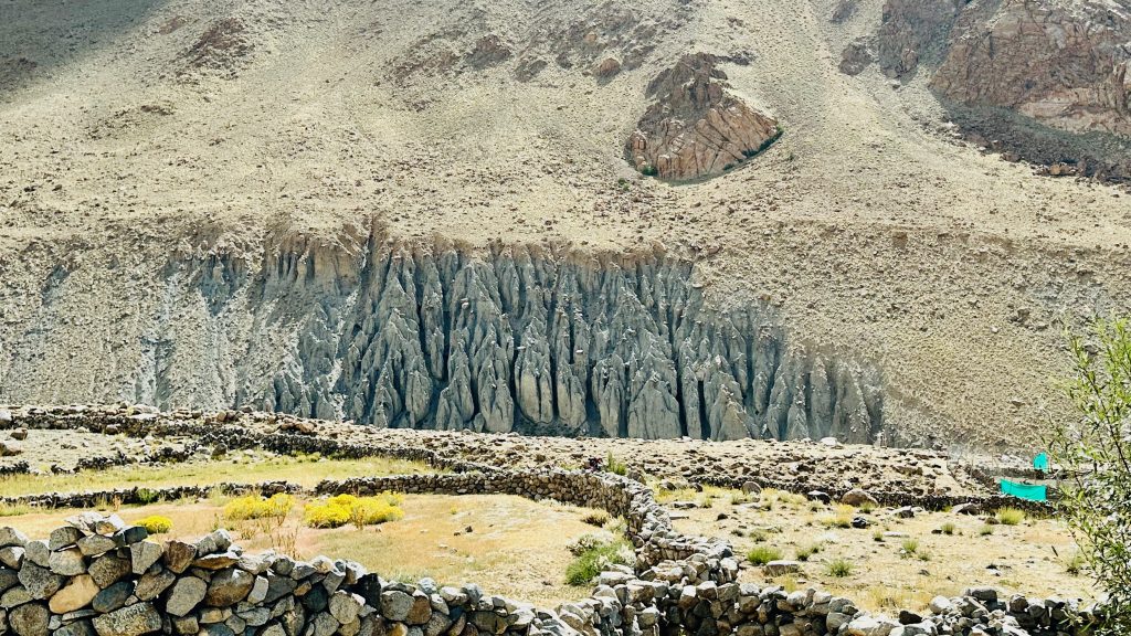 leh mountains, mountains erosion